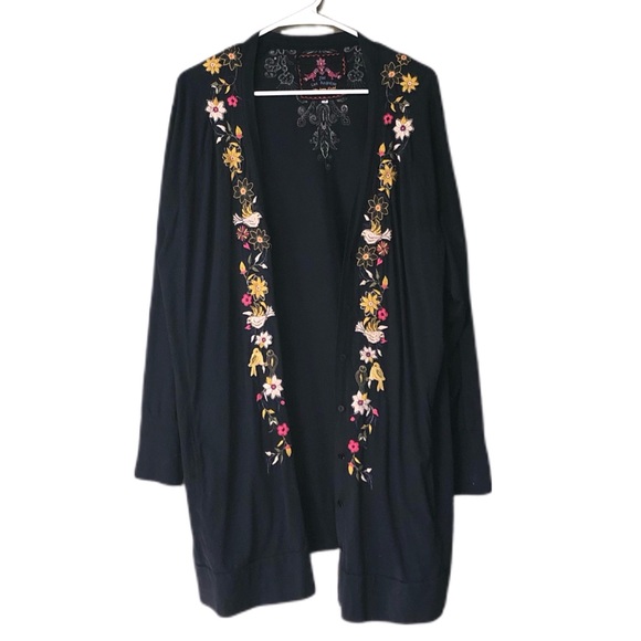 Johnny Was Sweaters - Johnny Was Cardigan-G2